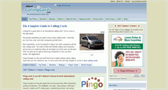 Desktop Screenshot of aboutcallingcards.com